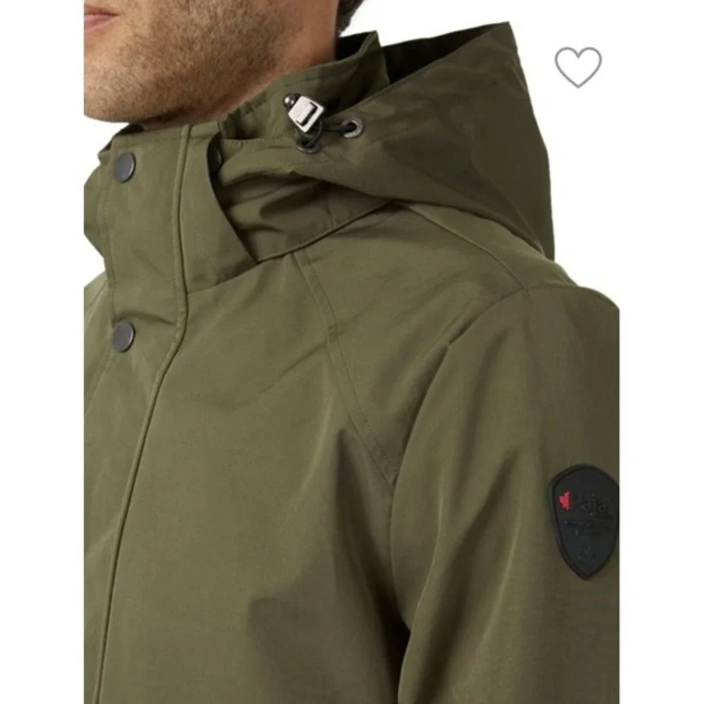 NWT Pajar‎ Ewan Military Green Full Zip Softshell Rain Jacket Mens M Performance